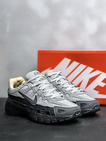 Мужская обувь: Кроссовки Nike серо‑черного цвета ТЕРМО - Линия: низкопрофильные — 2