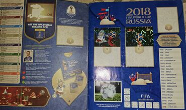 Kolleksiya kartları: Panini FIFA World Cup Russia 2018 – rəsmi lisenziyalı stikər albomu — 2