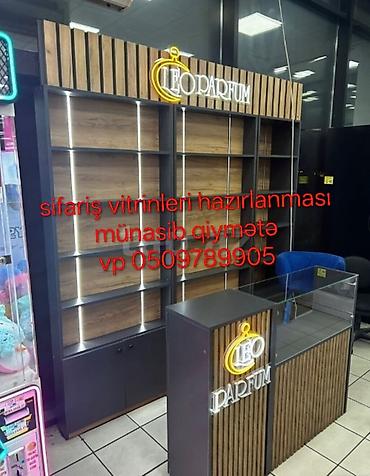 televizor stendleri: Sərgi stendi, MDF, Dizayn, proyekt mövcuddur — 1