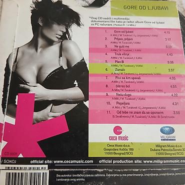 nike tech: CD album: Gore od ljubavi – Ceca Izdanje: Ceca Music / Miligram Music — 1