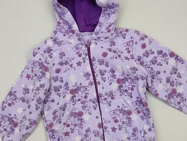 elegancka bluzka w kwiaty: Демісезонна куртка, 4-5 р., 104-110 см, стан - Хороший