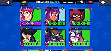 Digər: Brawl Stars oyun hesabı Əsas xüsusiyyətlər: - Kofeletilmiş profil: 14 — 3