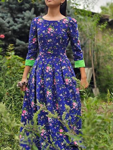 Вечерние платья: Вечернее платье, Пышное, Длинная модель, Велюр, С рукавами, S — 12