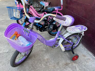 велики в рассрочку: Детский велосипед, 4-колесный, Другой бренд, 4 - 6 лет, Для девочки, Б/у