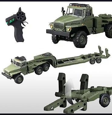 transmitter: WPL B36-3 RC Military (herbi) car. 2.4Ghz Remote Control. 6WD. Li-ion — 8