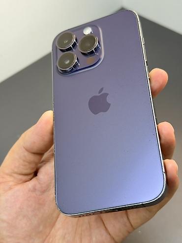 Apple iPhone: IPhone 14 Pro, Б/у, 256 ГБ, Deep Purple, Защитное стекло, Чехол, 78 % — 7