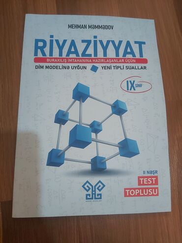 riyaziyyat qayda kitabi yukle: Buraxılış imtahanlarına hazırlaşanlar üçün nəzərdə tutulmuş, DİM