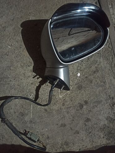запчаст фит: Боковое правое Зеркало Honda 2002 г., Б/у, цвет - Серый, Оригинал