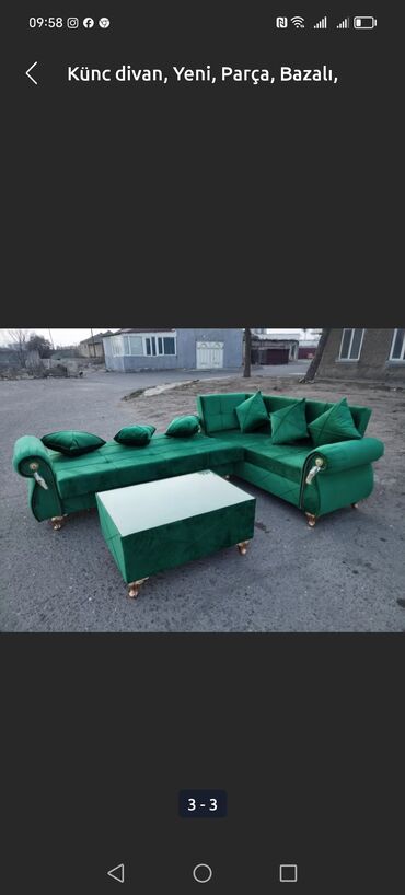 Divanlar: Künc divan, Yeni, Açılmayan, Bazalı, Parça, Şəhərdaxili pulsuz çatdırılma -da lalafo.az — 10 Divanlar: Künc divan, Yeni, Açılmayan, Bazalı, Parça, Şəhərdaxili pulsuz çatdırılma — 10