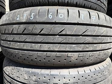 шины 215 60 r17: 215/60/17 2 шт пара в идеальном состоянии фирма Bridgestone — 2