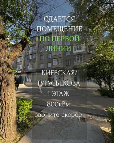 Магазины: Сдаю Магазин, В жилом доме, 800 м² Не действующий, Без оборудования, Без ремонта, Вода, Отопление, Электричество, 1 линия