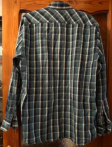 Kişi geyimləri: Köynək, 4XL, rəng - Yaşıl — 2