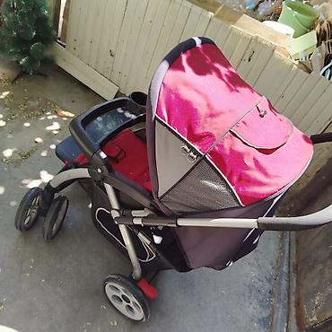 goodbaby: Uşaq arabası – Goodbaby brendi, qırmızı/boz rəng. Xüsusiyyətlər: - — 9