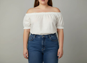 reserved bluzki z krótkim rękawem: Women's blouse, size 5XL