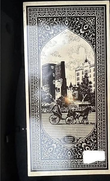 İdman və istirahət: Taxta nərd dəsti – milli ornament və təsvirlərlə - Material: bərk — 10