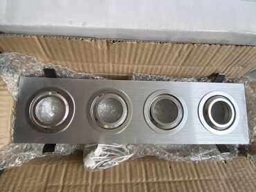 led spotlar baki: Metal Spot lampasi deyshan Yenidi . 45-50 daraca donur.Artig qaldigi