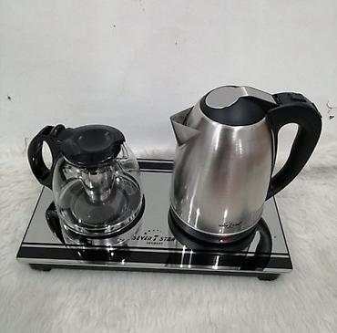 чайник для чая: №: 4941 Məhsulun adı: Elektrik çaydan və dəm çaydanı Seven7Star Super — 2