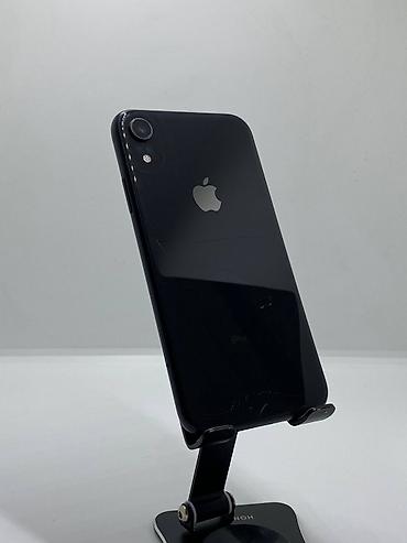 apple iphone 17: IPhone Xr, Б/у, 128 ГБ, Черный, Защитное стекло, Чехол, 73 % — 1