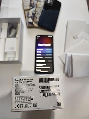 Redmi: Redmi, Redmi Note 12S, Б/у, 256 ГБ, цвет - Синий, 2 SIM — 2