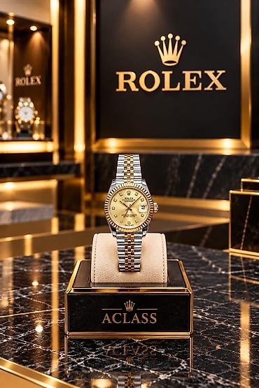 gence saat: Yeni, Qol saatı, Rolex, rəng - Qəhvəyi — 2