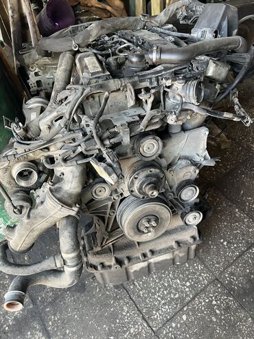 Двигатели, моторы и ГБЦ: Дизельный мотор Mercedes-Benz 2.2 л, Б/у, Оригинал, Германия