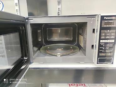panasonic mikrodalga: Mikrodalğalı soba rəng - Boz, Yeni — 6