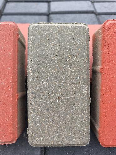 Beton plitələr: Rəngli səki daşları – zavod istehsalı - İkiqat qatlı vibropress — 26