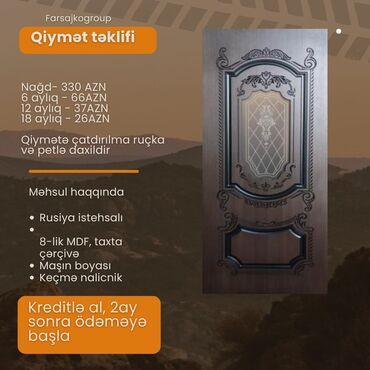 Otaq qapıları: Yeni Otaq qapısı Rayonlara çatdırılma, Pulsuz çatdırılma — 17