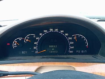avtomobil aksesuarlar: Mercedes-Benz S 500: 5 l | 2000 il Sedan — 6