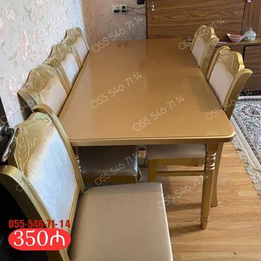 Masa və oturacaq dəstləri: Qonaq otağı üçün, Yeni, 6 stul lalafo.az -da Masa və oturacaq dəstləri: Qonaq otağı üçün, Yeni, 6 stul