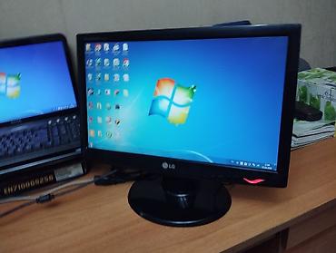 Monitorlar: LG Flatron LCD Monitor Model: W1943SE 19-düym ekrandır. Əla işləyir — 5