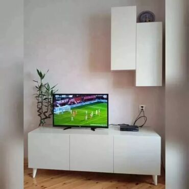 tv stendler qiymetleri: Tv stend Ölcü: 1.5 m uzunu, 50 sm hündurü, dərinlik 45 sm 💰Qiymət: 120