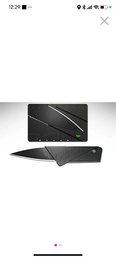 Kart bıçaq – Incognito Cardsharp tipli qatlanabilən mini bıçaq - Cib