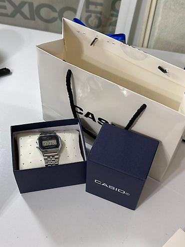 casio edifice: CASIO rəqəmsal qol saatı - Klassik dizayn: dördkünc rəqəmsal ekran — 1