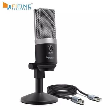 микрофоны: FIFINE USB микрофон для ноутбуков и компьютеров для записи потокового