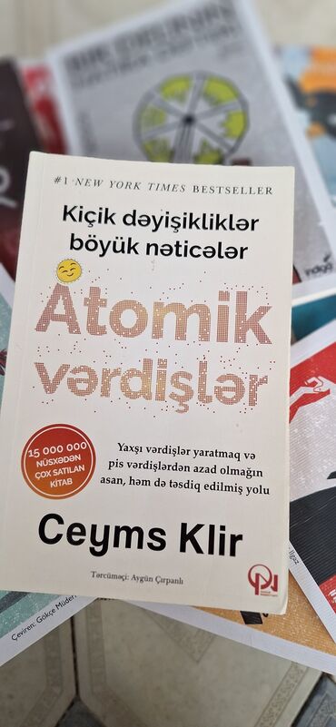 Pontiac: Məhsul: Kitab – “Atomik vərdişlər” (Ceyms Klir) Dil: Azərbaycan dili