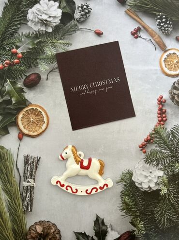 Yeni il oyuncaqları və bəzəkləri: Yeni il və Milad üçün dekorativ asılqan fiqurlar dəsti - Mövzu: Milad — 5