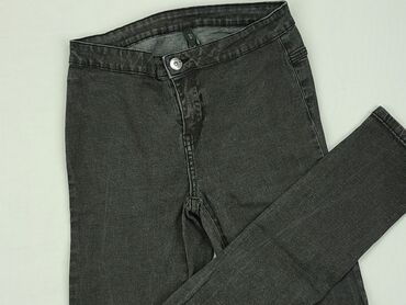 czarne spódnice jeansowe z przetarciami: Jeansy, Vila, M, stan - Dobry