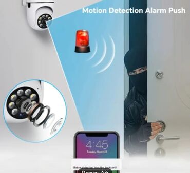 Videomüşahidə: Wifi camera PTZ funksiyalari telfonla idare etmek olur.harda olsan