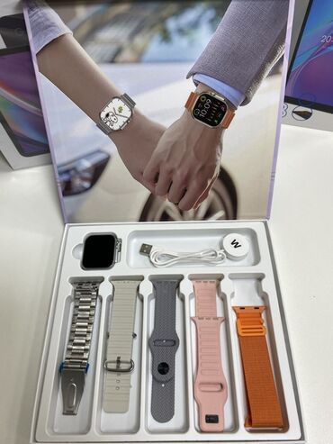 tek qaş: Новый, Комплекты с часами, цвет - Серебристый