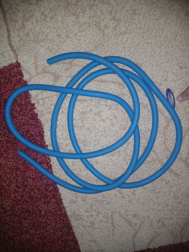 xonca şekilleri: Mavi rəngli elastik rezin şlanq. - Material: qalın elastik rezin -