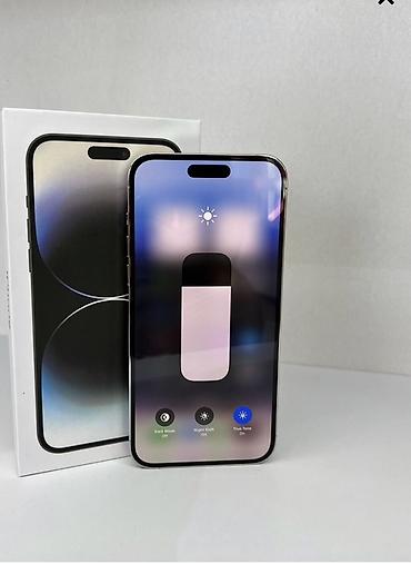 iphone xг: IPhone 14 Pro, Б/у, 256 ГБ, Белый, Коробка, 79 % — 2