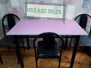 Masa və oturacaq dəstləri: Masa və oturacaqlar dəstləri. Qabaq stolu və oturacaqlar. Stol stul — 21