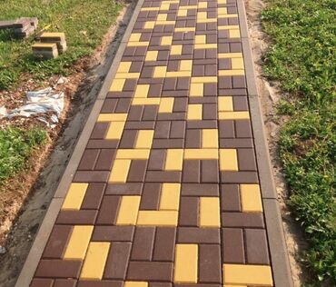 Тротуарная плитка: Элитная брусчатка Декоративная брусчатка • Высокопрочная брусчатка — 18