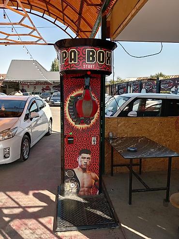 силом: Игровой автомат «PAPA BOXER» (силомер с боксерской грушей) - Формат — 1