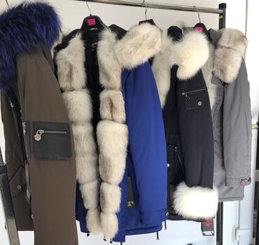 женские куртки парки: Парка, Зима, Чернобурка, Турция