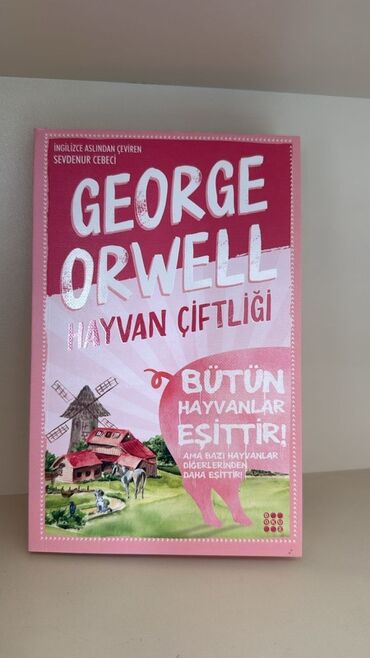 оригинал малхам отзывы: Corc Oruell tərəfindən yazılmış "Heyvan Çiftliyi" kitabı. Bu əsər