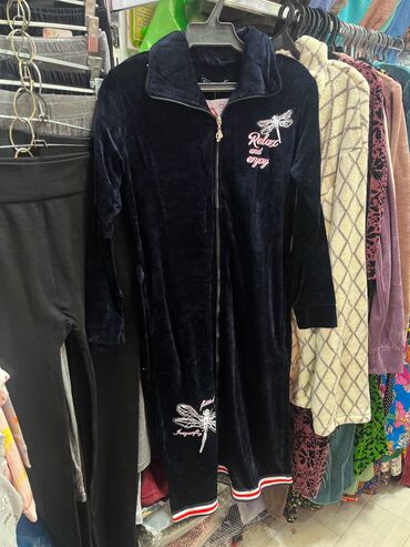 Халаты: Халат, Велюр, Турция, Все размеры — 20