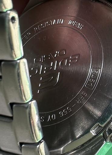 Спортивные часы: Casio Edifice, модуль EFR 556 DB -2a 5434/5451. Комплект: фирменная — 5