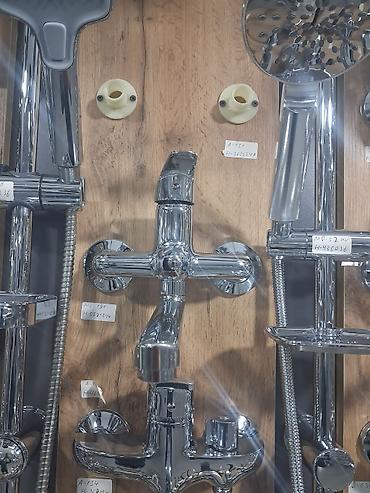 Vanna və duş üçün divara quraşdırılan qarışdırıcı kran - Material